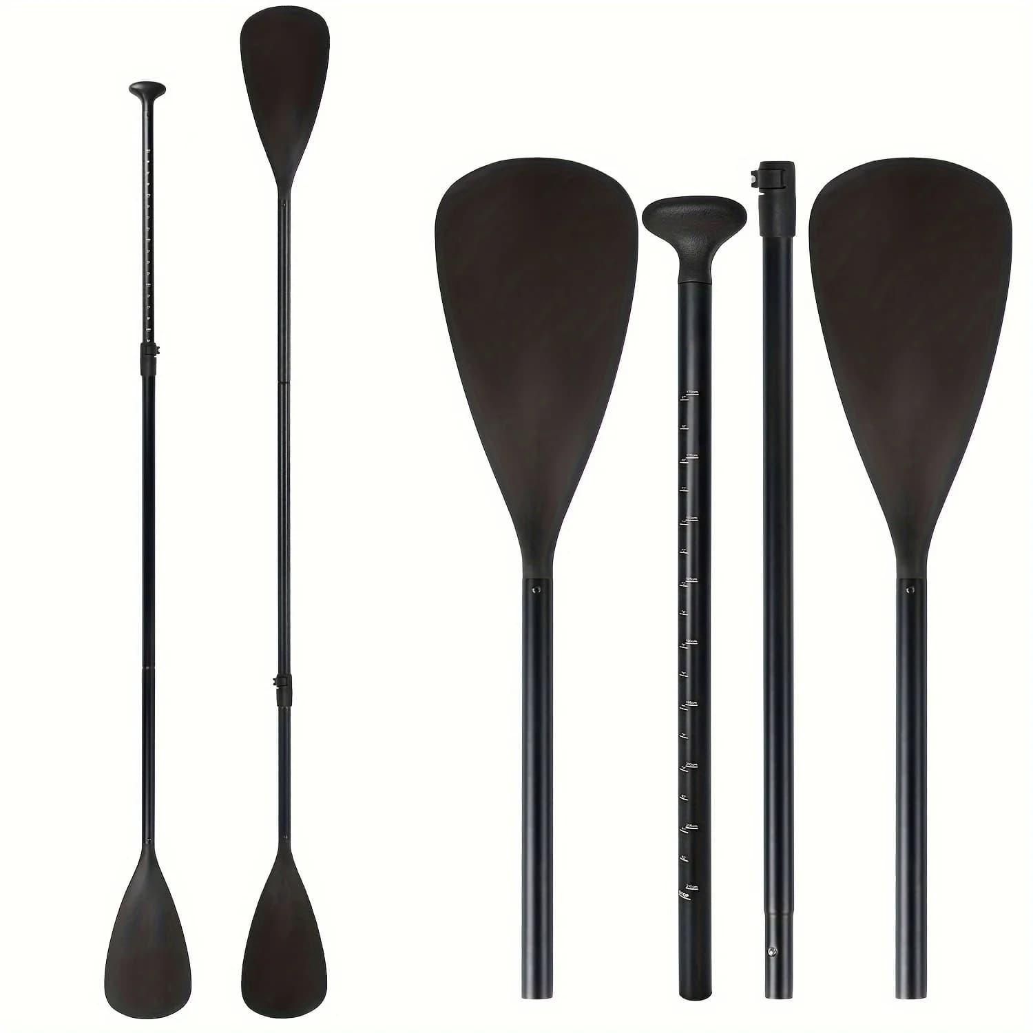 SUP Paddle Board Paddle Stand up Paddleboard Paddles, 4 pièces double usage réglable SUP Paddle Kaya