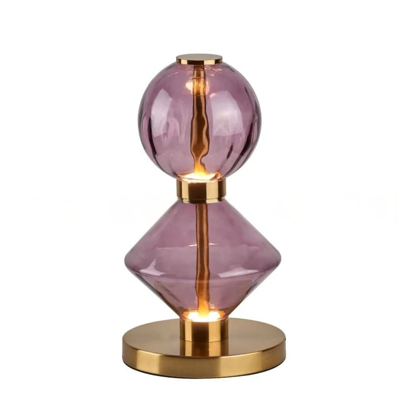 Lampe suspendue Gusto italienne, lustre créatif en verre LED pour chambre à coucher, îlots de cuisin
