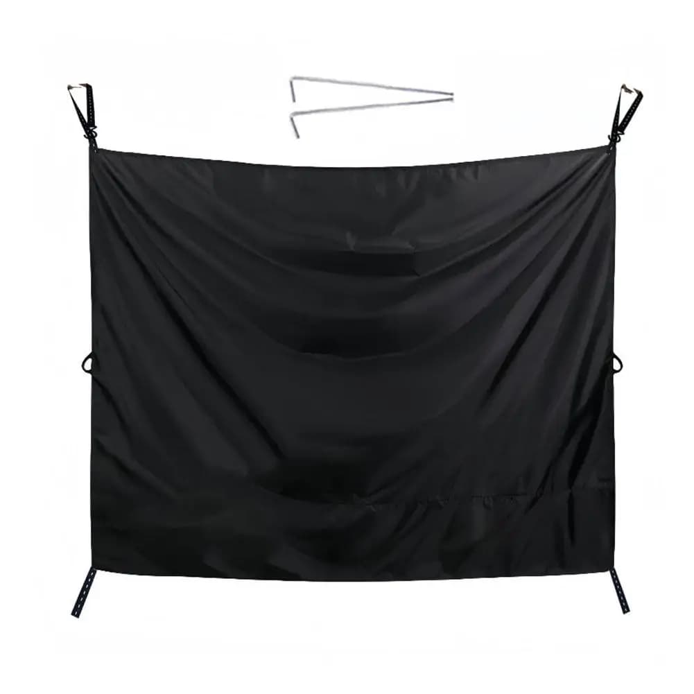 Rideau d'intimité pour porte arrière de camping-car, pare-soleil réglable pour voiture, idéal pour l