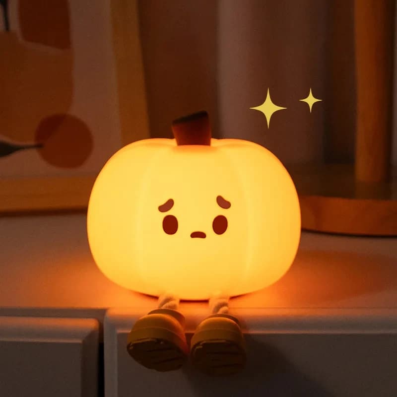 Veilleuse Led en forme d'animal, Rechargeable, variable, lampe de Table en Silicone, veilleuse pour 