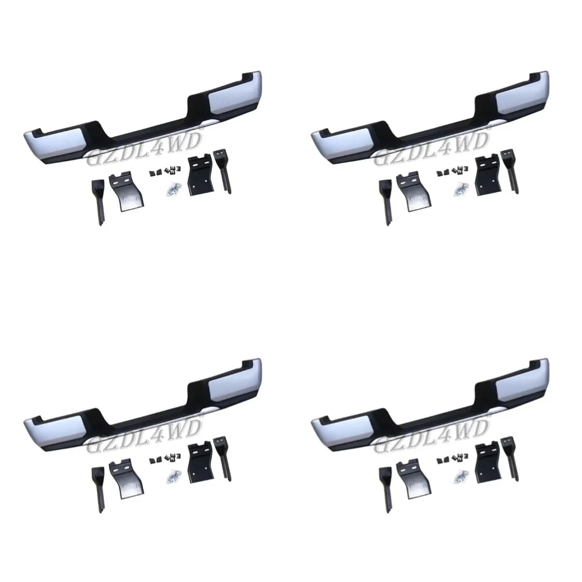 Accessoires 4x4 Pare-chocs avant et arrière pour Triton L200 2019+