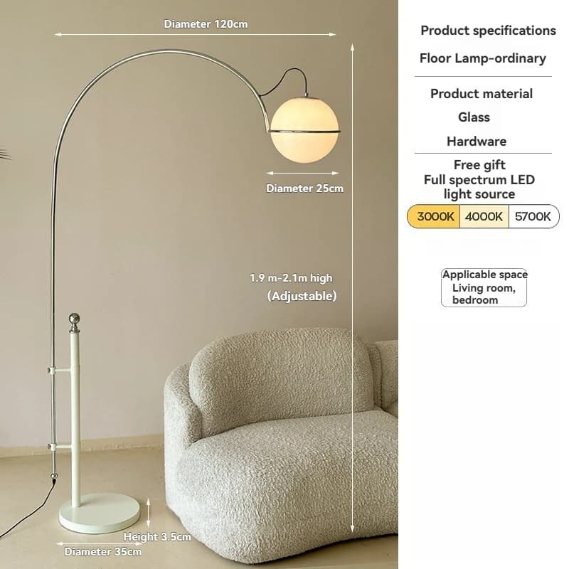 Lampe de sol LED de style français, décoration artistique pour salon, chambre à coucher, salle à man