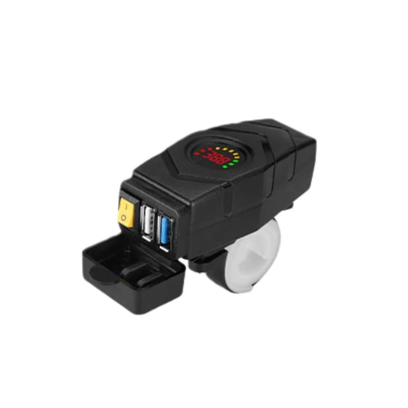 Chargeur USB pour guidon 20-90V, 24V, 36V, 48V, 60V, pour scooters électriques, moto, chargeur rapid