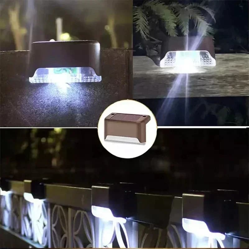 1 ~ 12 pièces solaire pont lumière extérieure IP65 étanche énergie solaire lampes de jardin pour bal