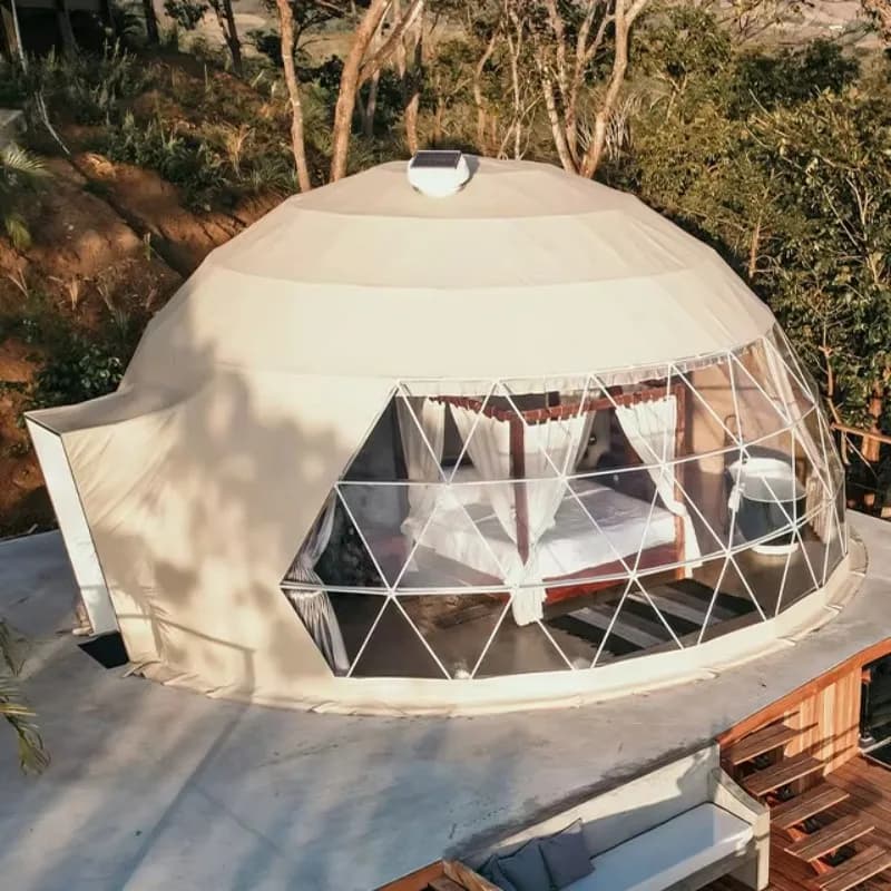 Tente dôme sphérique de luxe instantanée pour camping extérieur de haute qualité, tente dôme ciel ét