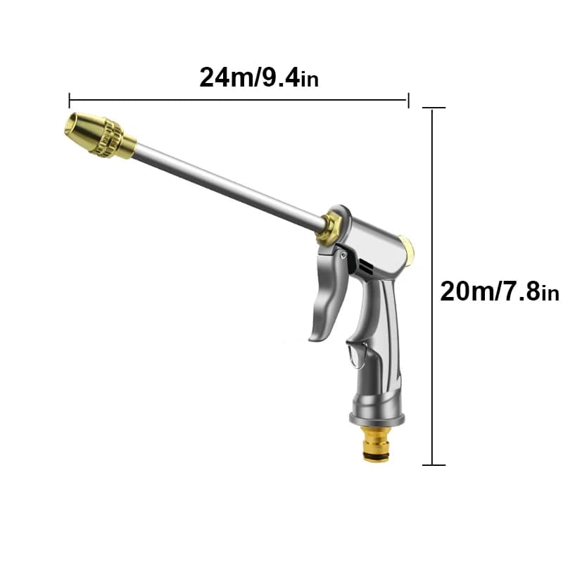 Pulvérisateur d'eau haute pression pour lavage de voiture, tuyau de lavage à Jet, buse de baguette, 