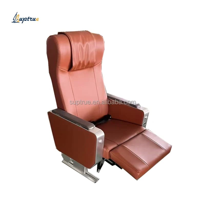 Siège passager VIP de luxe Suptrue Marine Accessories pour bus commercial, siège VIP de luxe avec ch