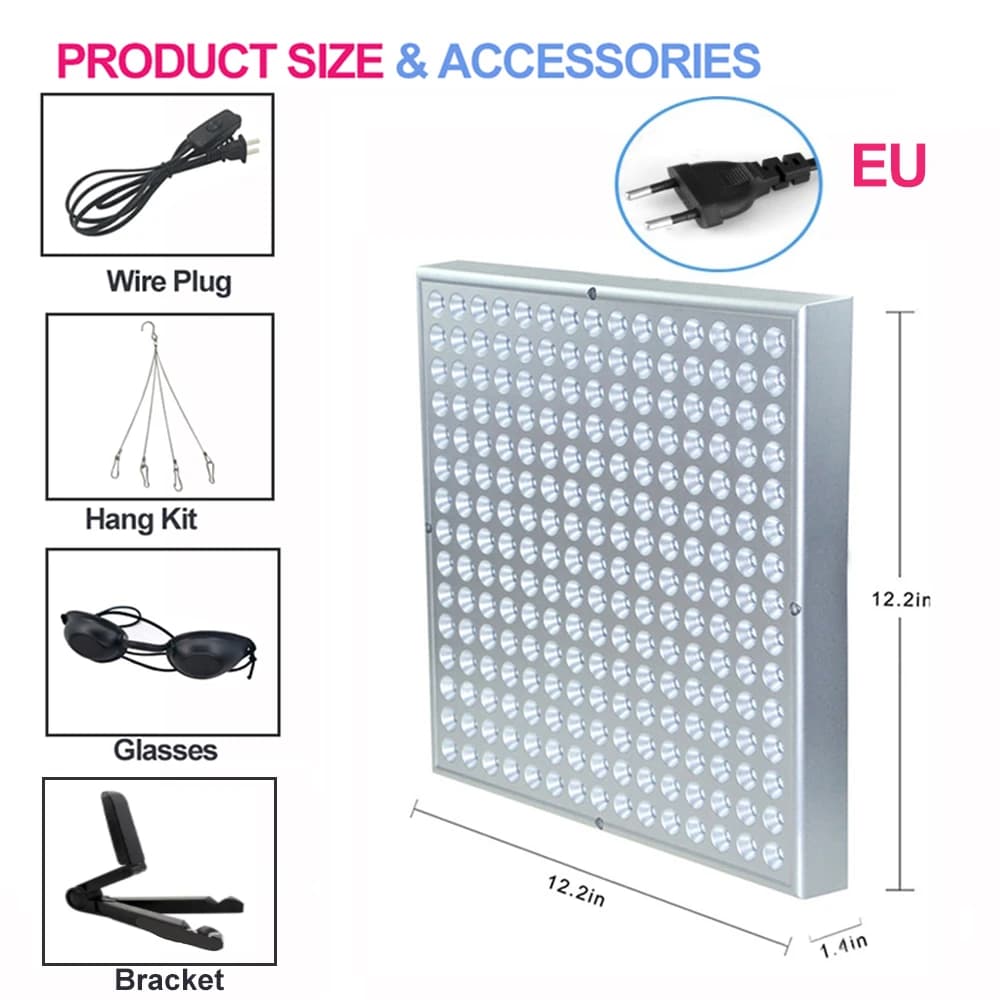 Nouveau 225 pièces LED UV ultraviolet visage corps bronzage lampe 45W Bronze peau bronzage lampe pou