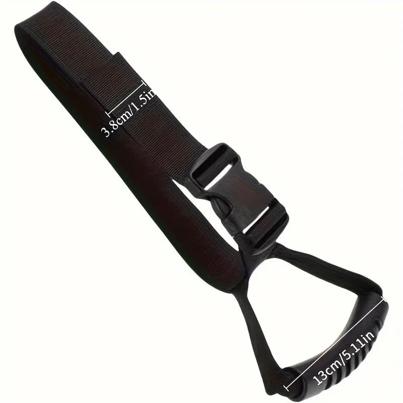 Poignée de porte de voiture ergonomique, aide pour personnes âgées et handicapées, dragonne réglable