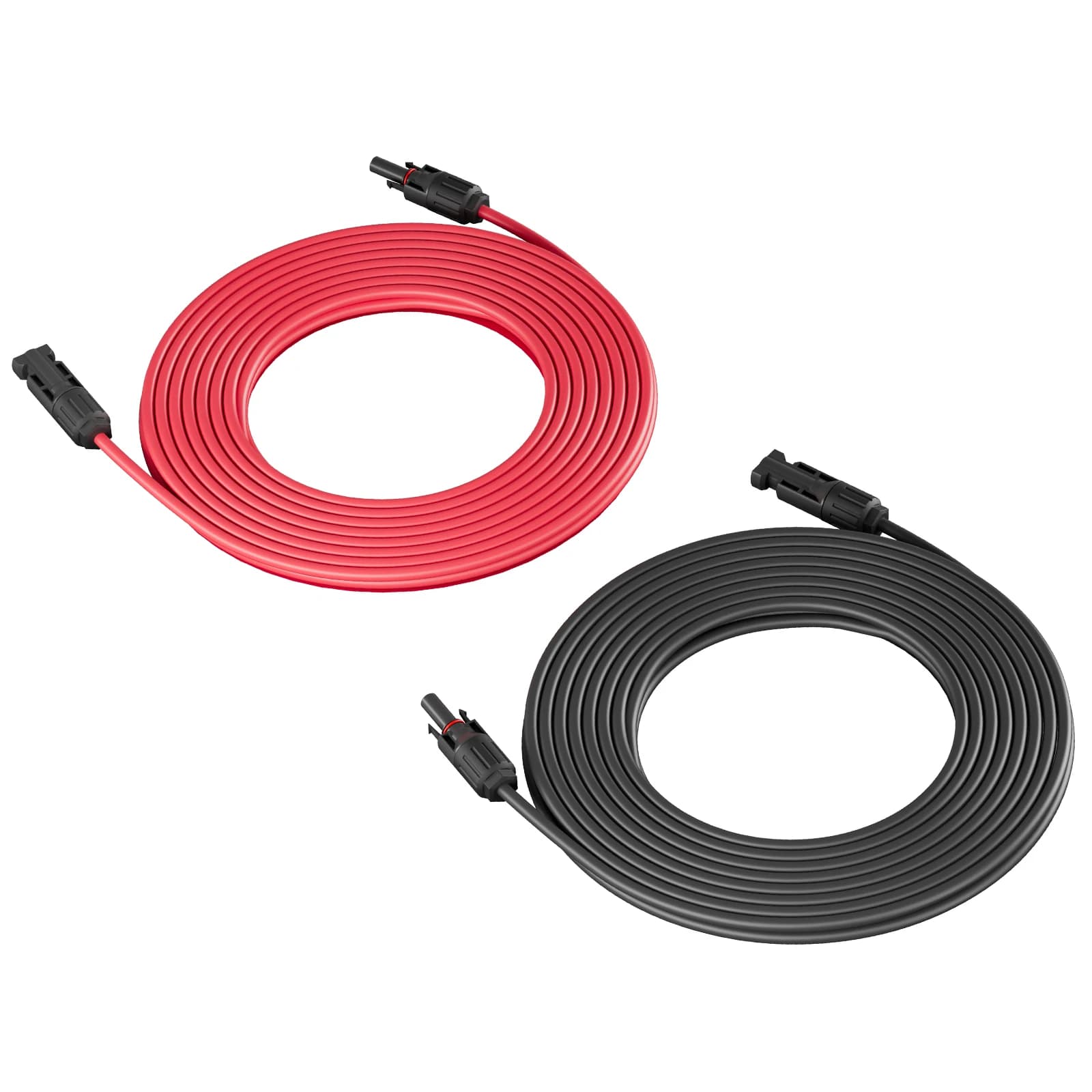 Câble d'extension de fil de panneau solaire, câble PV, évalué à courant continu, 1-10 mètres, 4 mm, 
