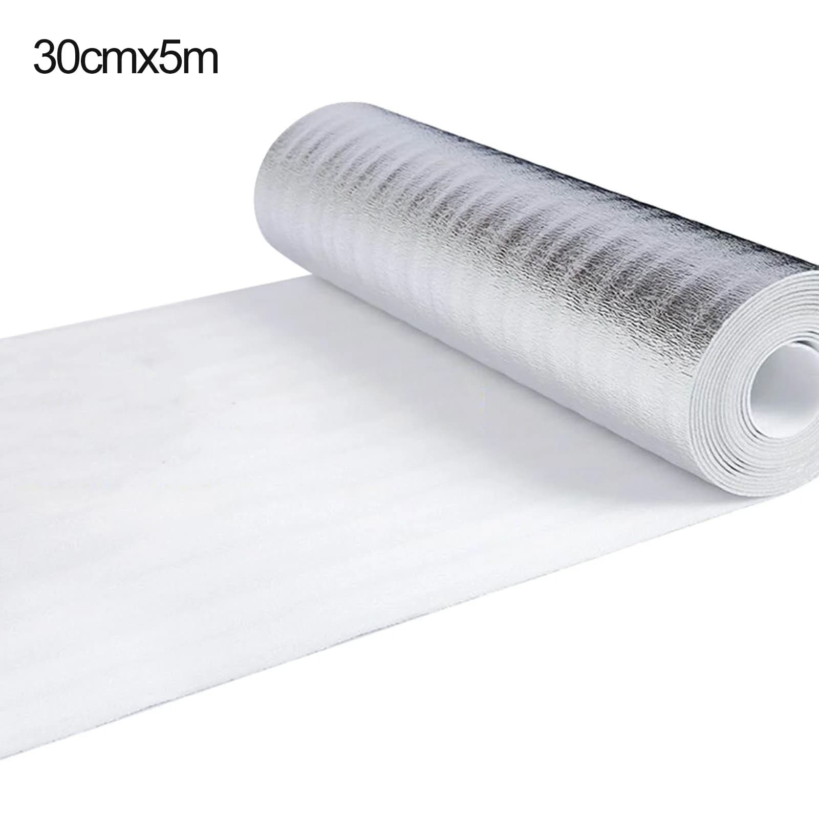 Feuille d'isolation thermique murale, 1 rouleau, feuilles d'aluminium réfléchissantes pour radiateur