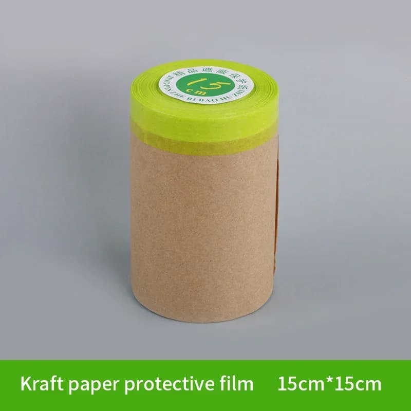 1 rouleau de papier de masquage pré-câblé pour traitement mural, revêtement pour peinture, masquage 