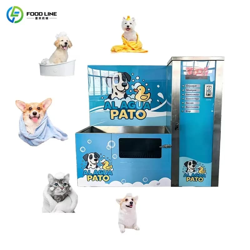 Station de lavage automatique pour animaux de compagnie, machine à laver les chiens en libre-service