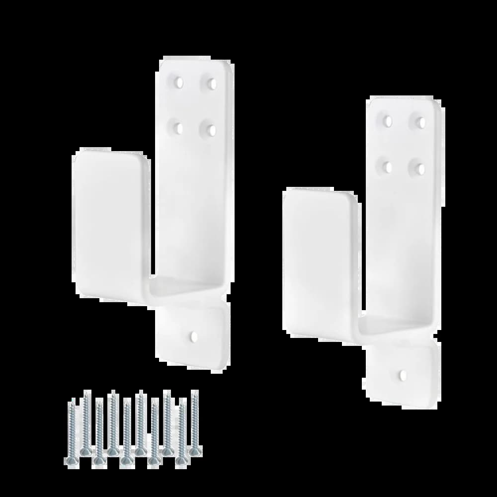 Supports de barrière de porte robustes en acier au carbone, supports de barre de sécurité améliorés 
