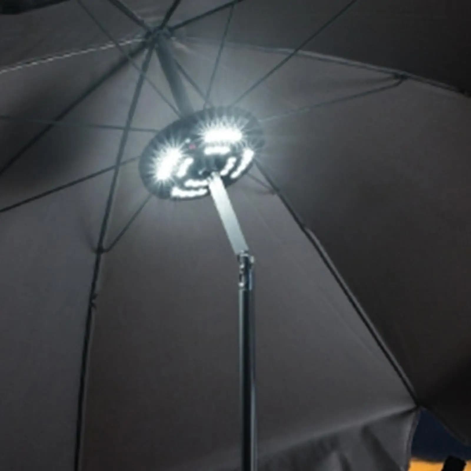 Lumières de parapluie lumières extérieures rechargeables 3 Modes réglables lampe Rechargeable étanch