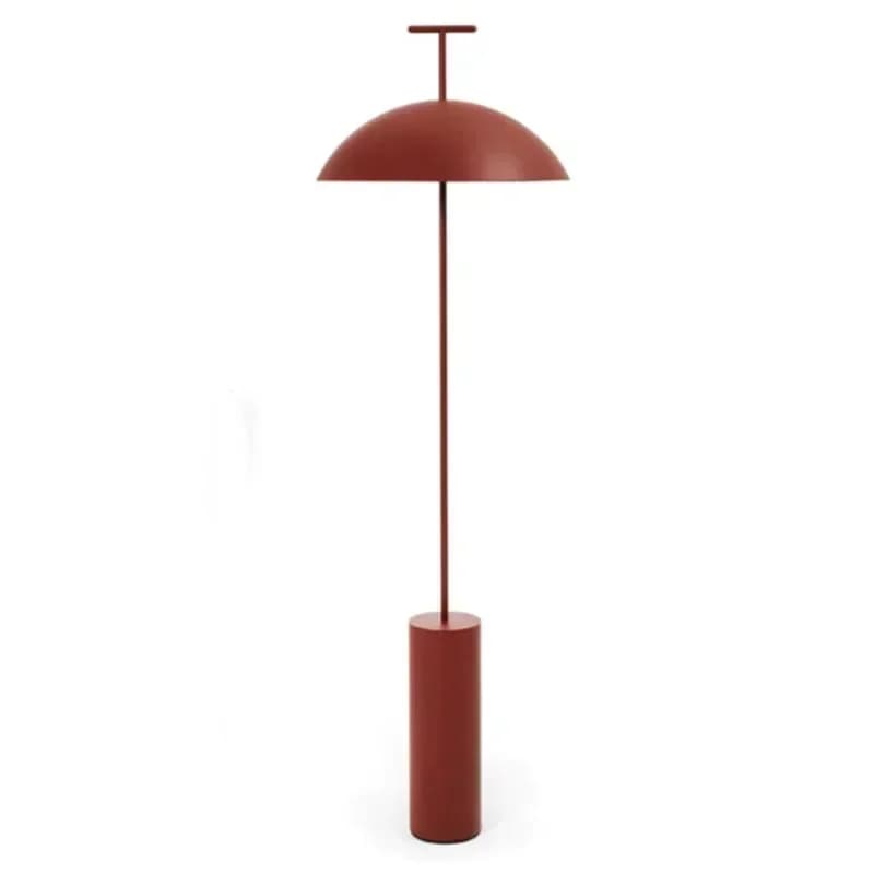 Lampe sur pied scandinave noire, style minimaliste, lumière champignon design, style original pour c