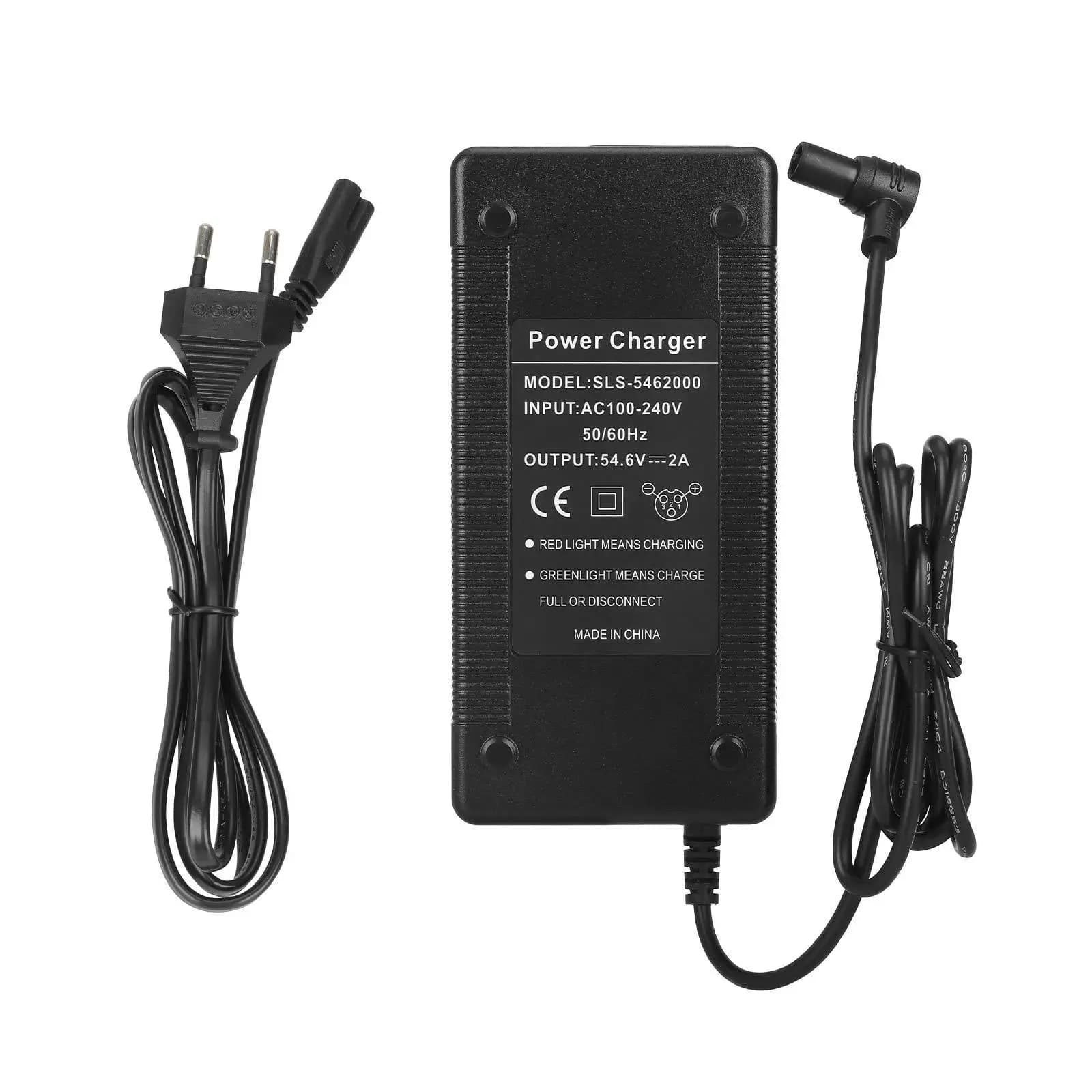 Chargeur de trottinette électrique 54,6 V 2 A, adaptateur secteur pour Xiaomi 4 Pro 2e génération/4 
