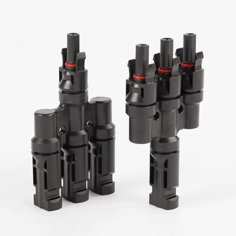 Connecteur étanche IP67 pour panneau solaire, montage photovoltaïque, câble, 3 voies, DC 1000V, 50A,