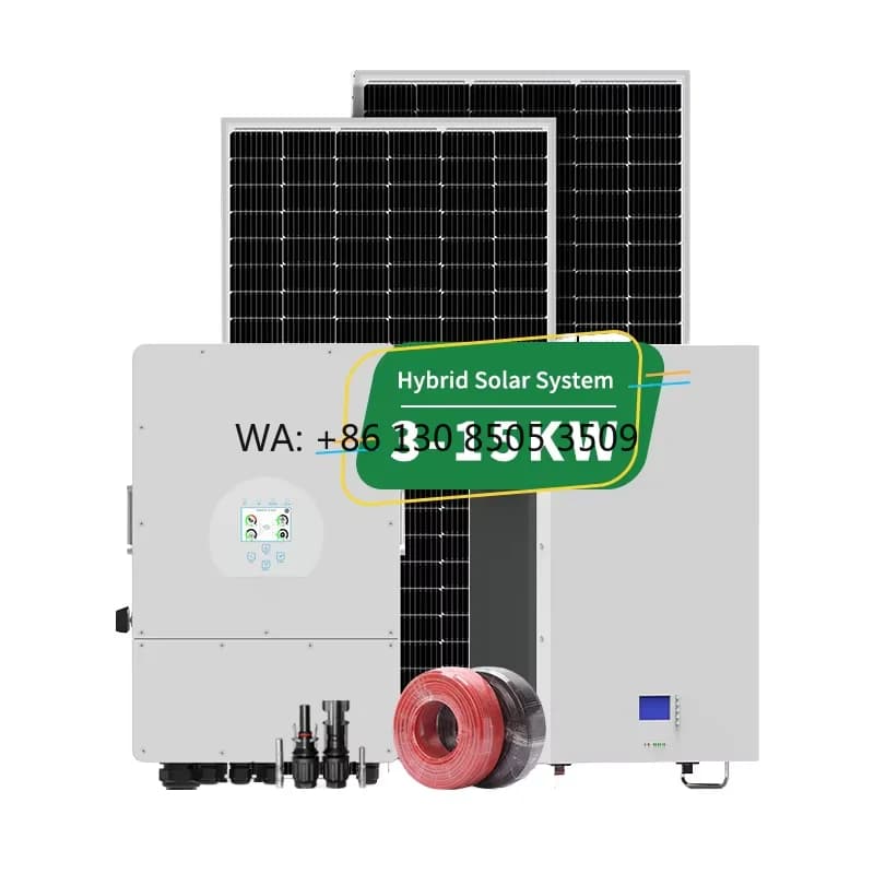 Système d'énergie solaire hybride résidentiel 8kW-20kW, système d'alimentation domestique avec ondul