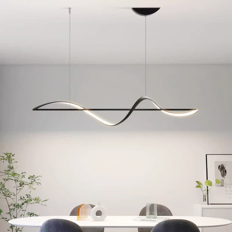 Lampes LED modernes pour la chambre, le salon, lampe suspendue pour la salle à manger, la cuisine, l