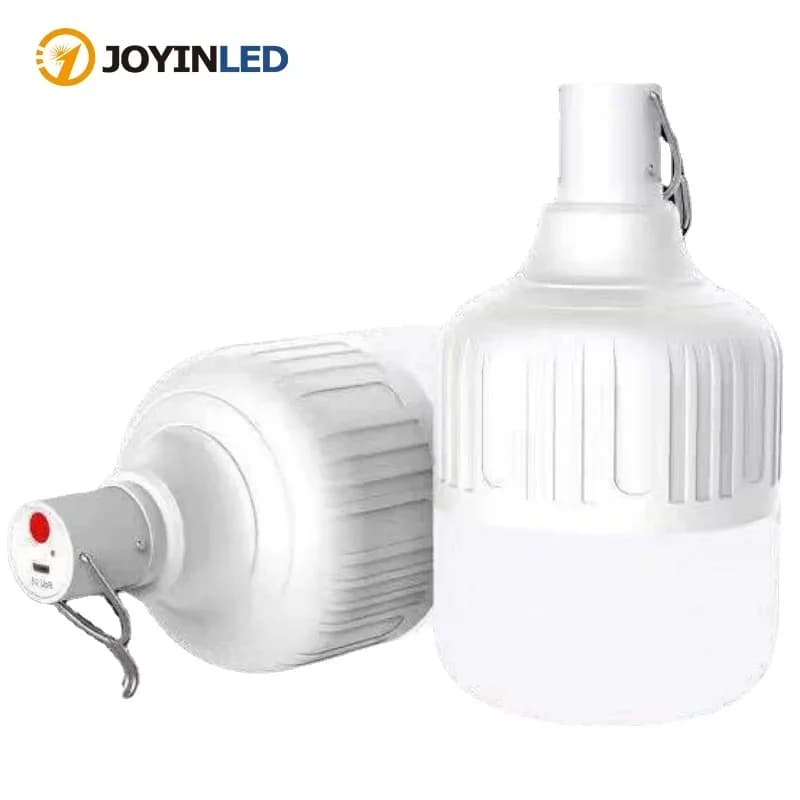 Ampoule LED étanche à économie d'énergie, sans fil, éclairage extérieur, camping, super lumineux, ma