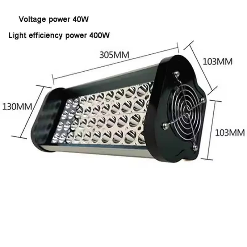 Lampe UV 400W 700W 800W lampe à polymérisation ultraviolette 365nm 395nm 405nm détection fluorescent