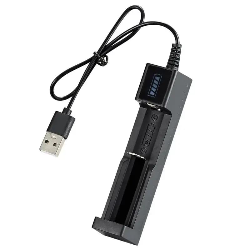 Chargeur de batterie universel à 1 emplacement, chargeur de batterie 4.2V pour batterie au Lithium 1