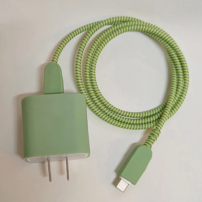 Étui de chargeur robuste pour iPhone 17 16, 18W 20W, organisateur de câbles avec protection contre l