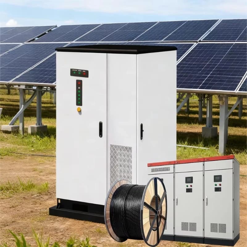 Système d'énergie solaire hybride 120 kW 150 kW 180 kW 200 kW 250 kW avec stockage d'énergie pour us
