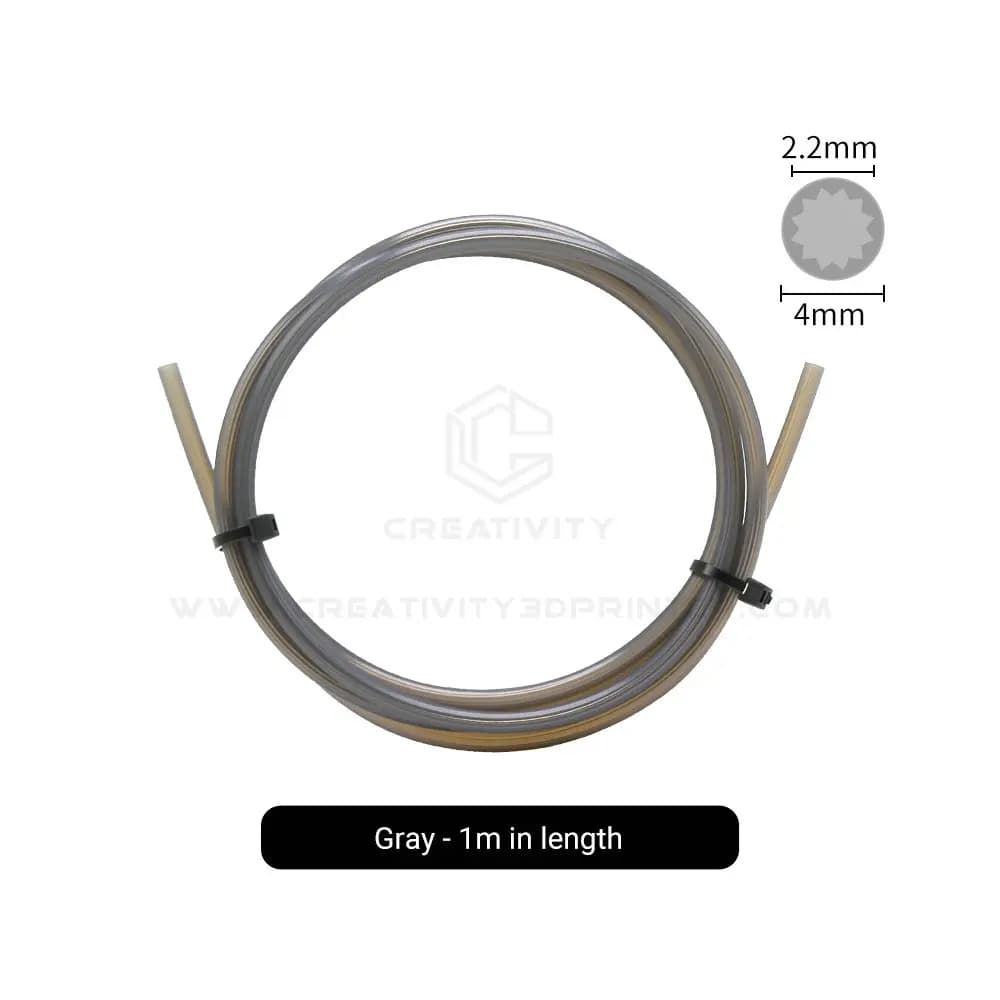 Accessoires pour imprimante 3D, Tube en PTFE en forme d'étoile, faible résistance, débit ultra-lisse