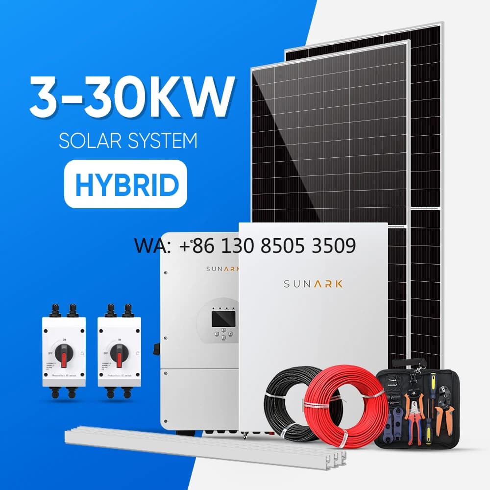 Système d'énergie solaire hybride 10kw, prix d'usine, 3kw, 5kw, 10kw, 20kw, 30kw, hors réseau, avec 
