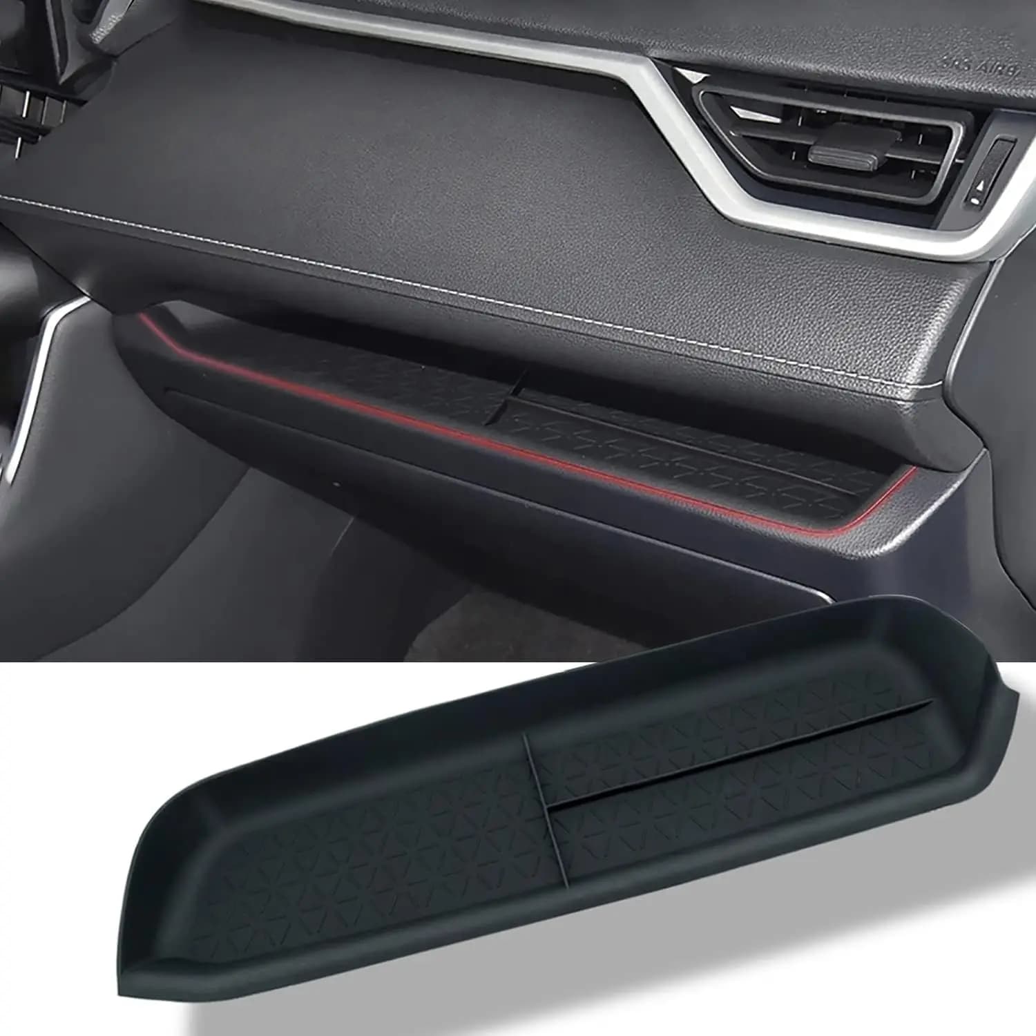 2023 RAV4 organisateur de rangement pour passagers tapis boîte à gants plateau organisateur de range