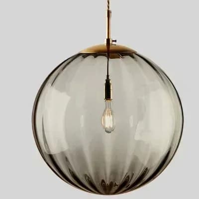 Lampe LED Suspendue en Forme de Boule de Verre au Design Nordique Moderne, Luminaire Décoratif d'Nik