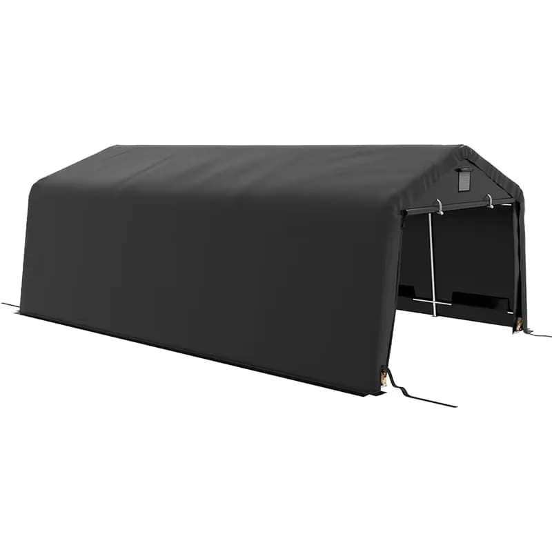 Liquidation à prix réduit : Abri de rangement de grande taille 13x20 pieds, emballage simple, avec b