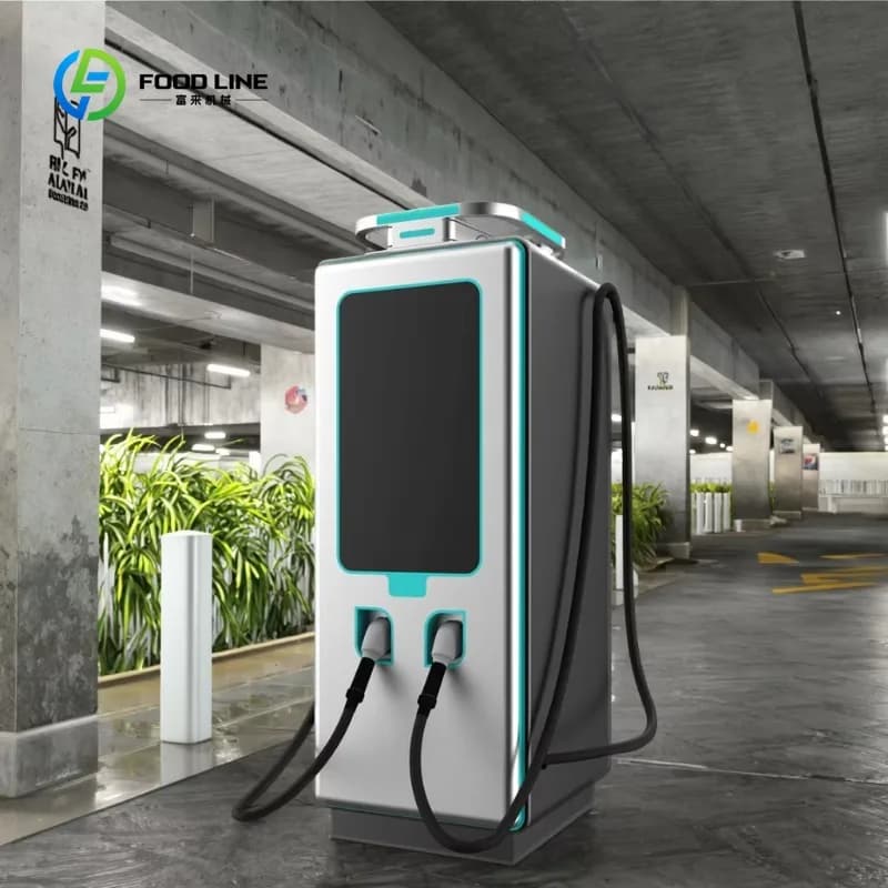 Station de charge rapide DC personnalisée de 400 kW, 80-480 kW, double CCS2/CCS1/GBT, norme européen
