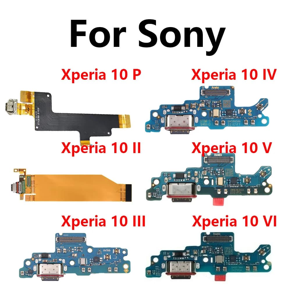Carte de chargement USB pour Sony Xperia 10 Plus Xperia 10 II Xperia 10 III Xperia 10 IV Xperia 10 V