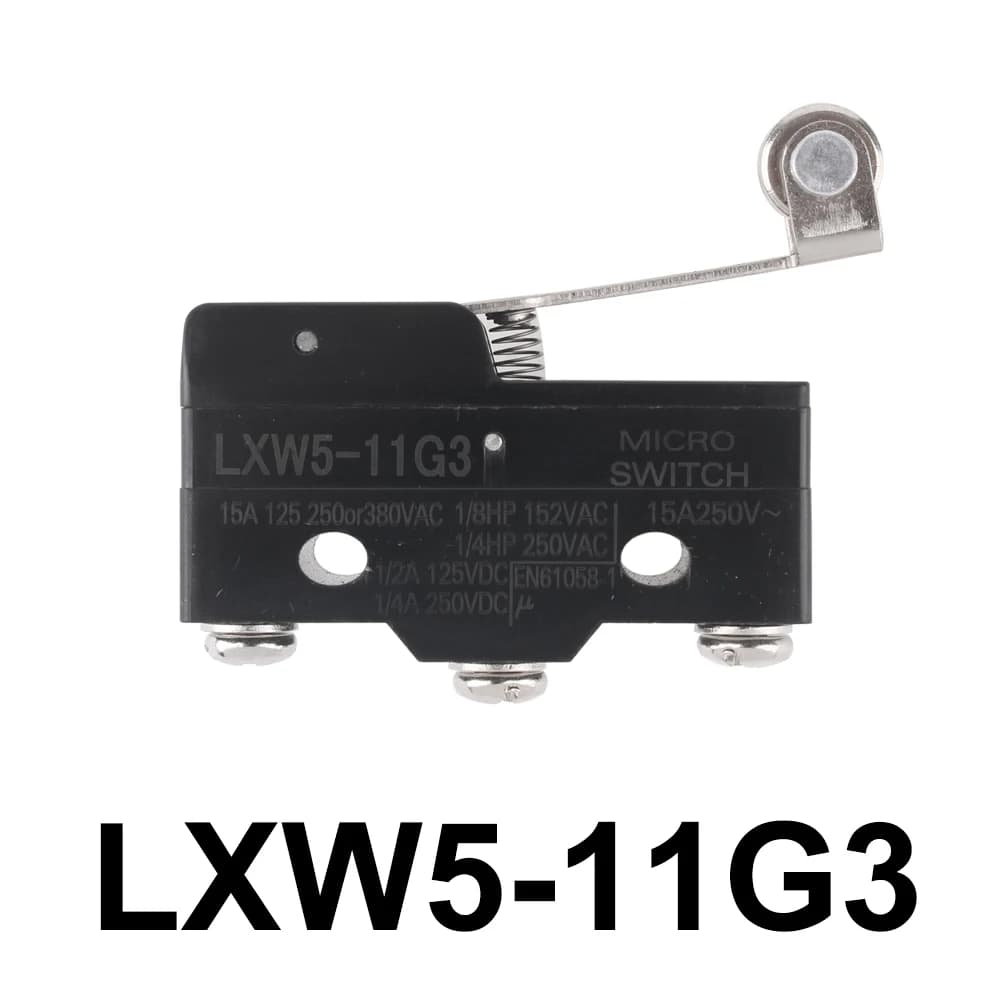 Joli de fin de course momentané, 3 bornes à vis, micro-interrupteur, LXW5, 11N1, 11SEE, 11G1, 11Nip,