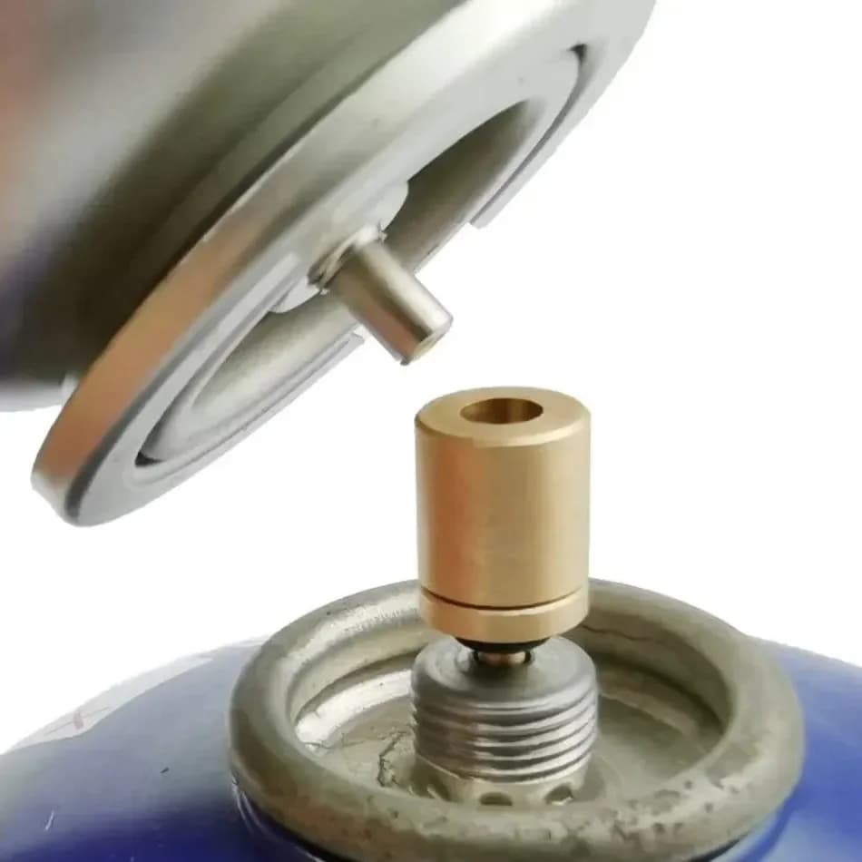 Adaptateur de recharge de gaz, remplissage de bidon de butane, réchaud de camping en plein air, acce