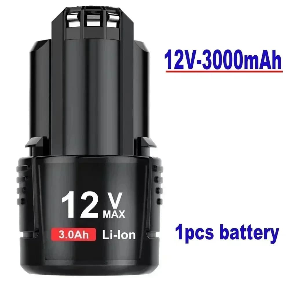 Pour batterie rechargeable lithium-ion Bosch, 100% nouveau chargeur 12 V/10.8 V 3000 mAh BAT411.BAT 