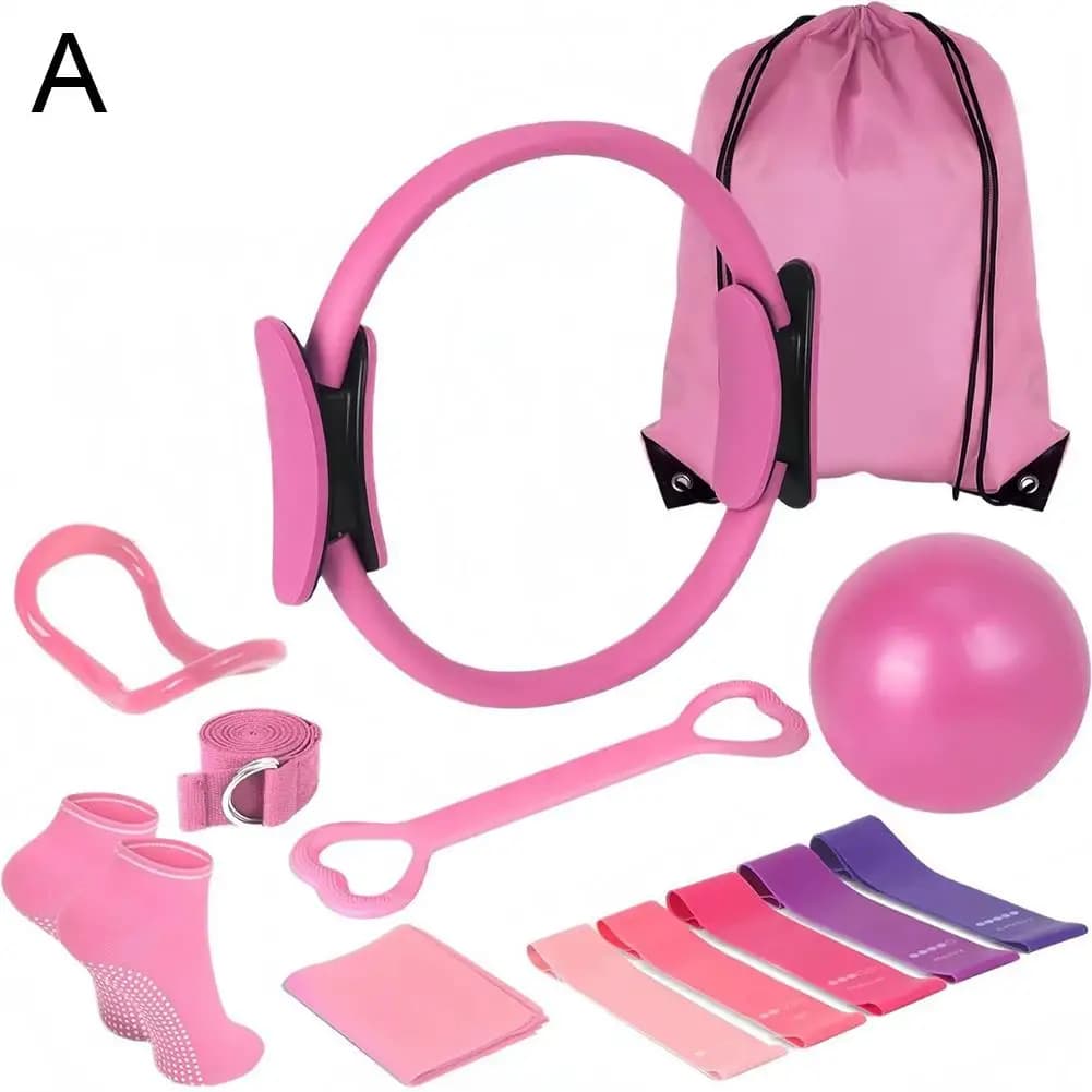 Kit essentiel pour Pilates, 13 pièces, cercle de Yoga, ensemble de gymnastique, équipement d'entraîn