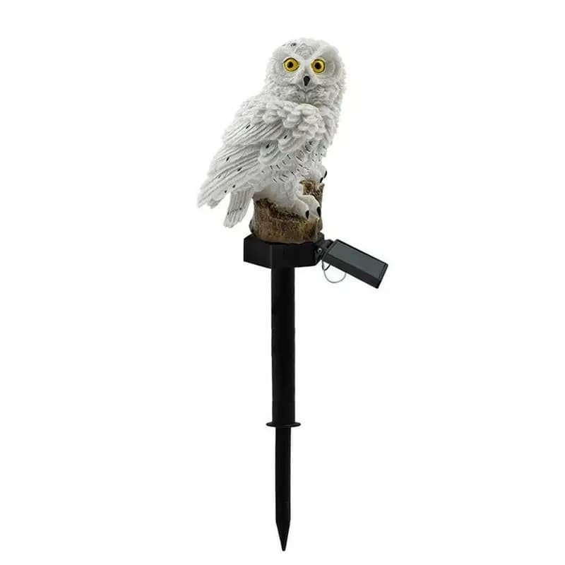 Solaire hibou lumière au sol LED cour extérieure lampe jardin lumière étanche piquet lumière voie dé