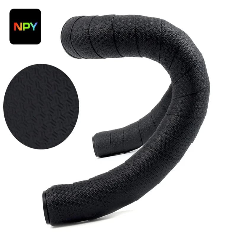 Ruban de guidon de vélo de route NPY en PU, absorbant les chocs, anti-vibrations, pour le cyclisme