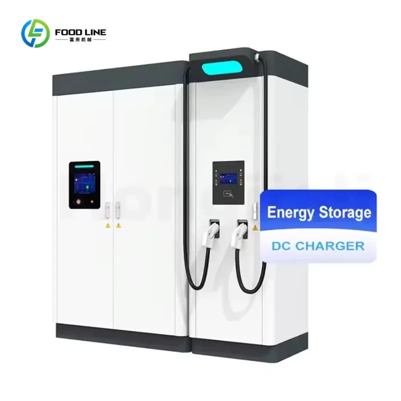 Station de recharge rapide solaire DC 120-240 kW IP54 OCPP pour véhicules électriques, chargeur comm