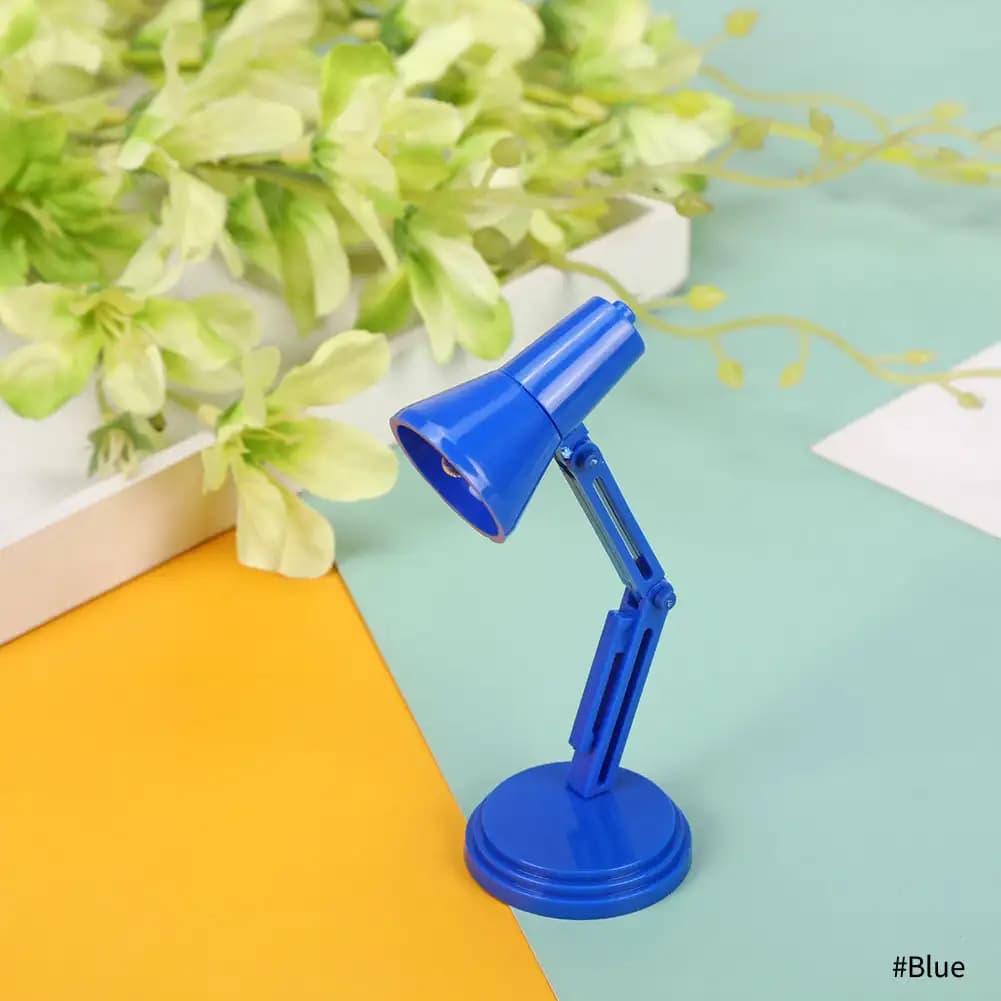 Petite lampe de nuit créative pour chambre à coucher, mini lampe à clip pour livre, lumière chaude, 