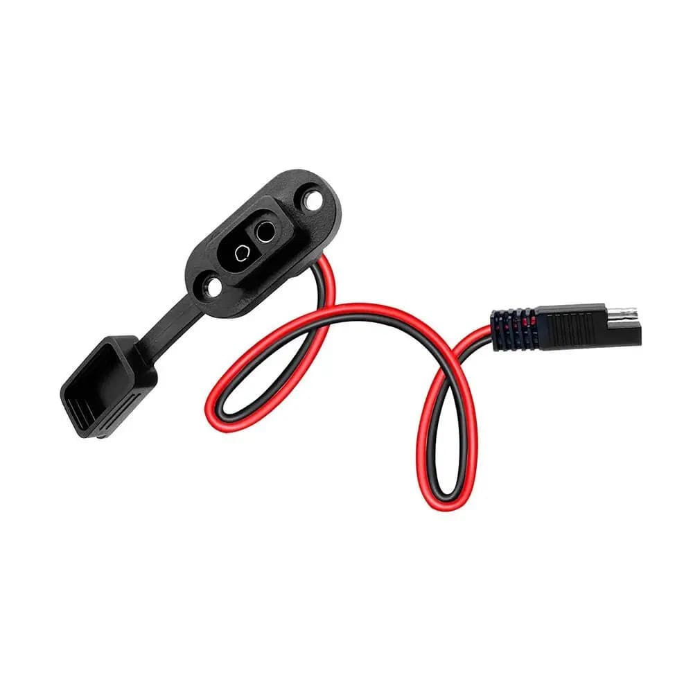 Prise de cordon d'alimentation SAE 12AWG, prise de courant SAE universelle, montage sur panneau sola