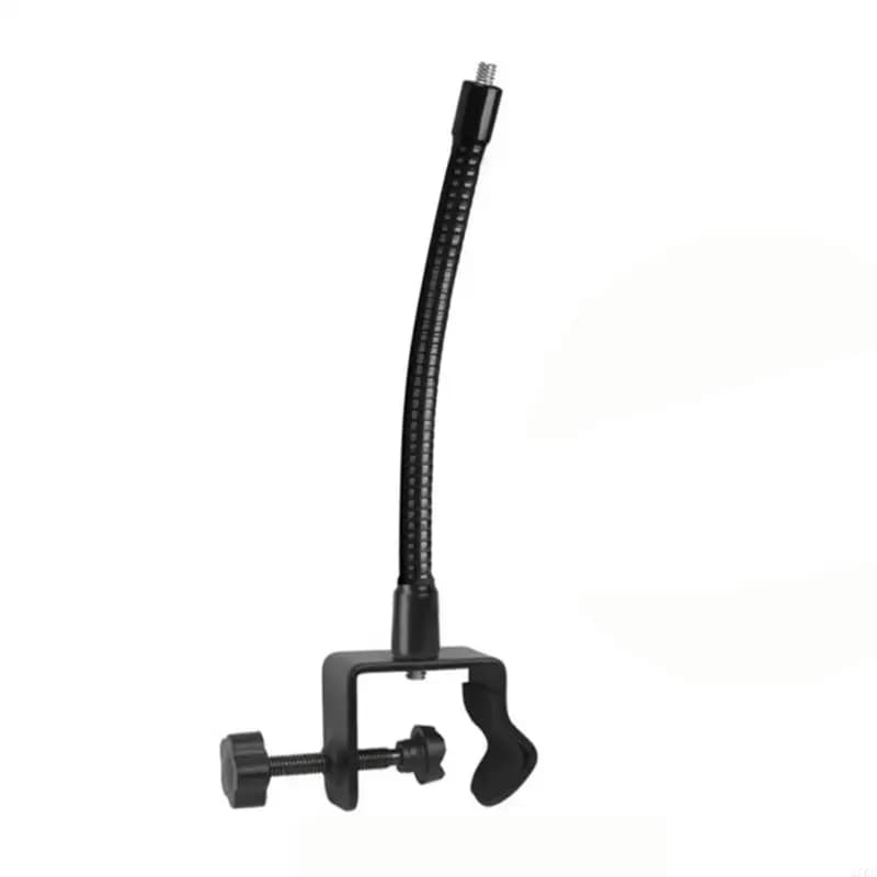 Pince métallique réglable, tuyau Flexible, vis 1/4 pour appareil photo, téléphone, tablette
