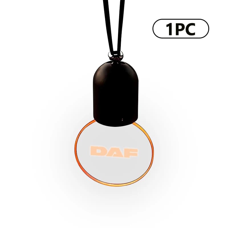 Pendentif lumineux en acrylique pour voiture, accessoires automobiles pour DAF XF XG CF LF CF VAN 10
