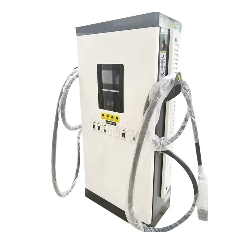Station de recharge rapide pour véhicules électriques (VE) à montage au sol, 60 kW, compatible avec 