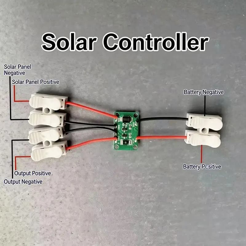 Carte de circuit de contrôle solaire haute puissance pour panneau photovoltaïque, contrôleur de lamp