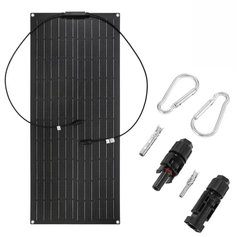300W( # 75W) plaque de Module solaire Flexible de panneau solaire ETFE pour chargeur de batterie de 
